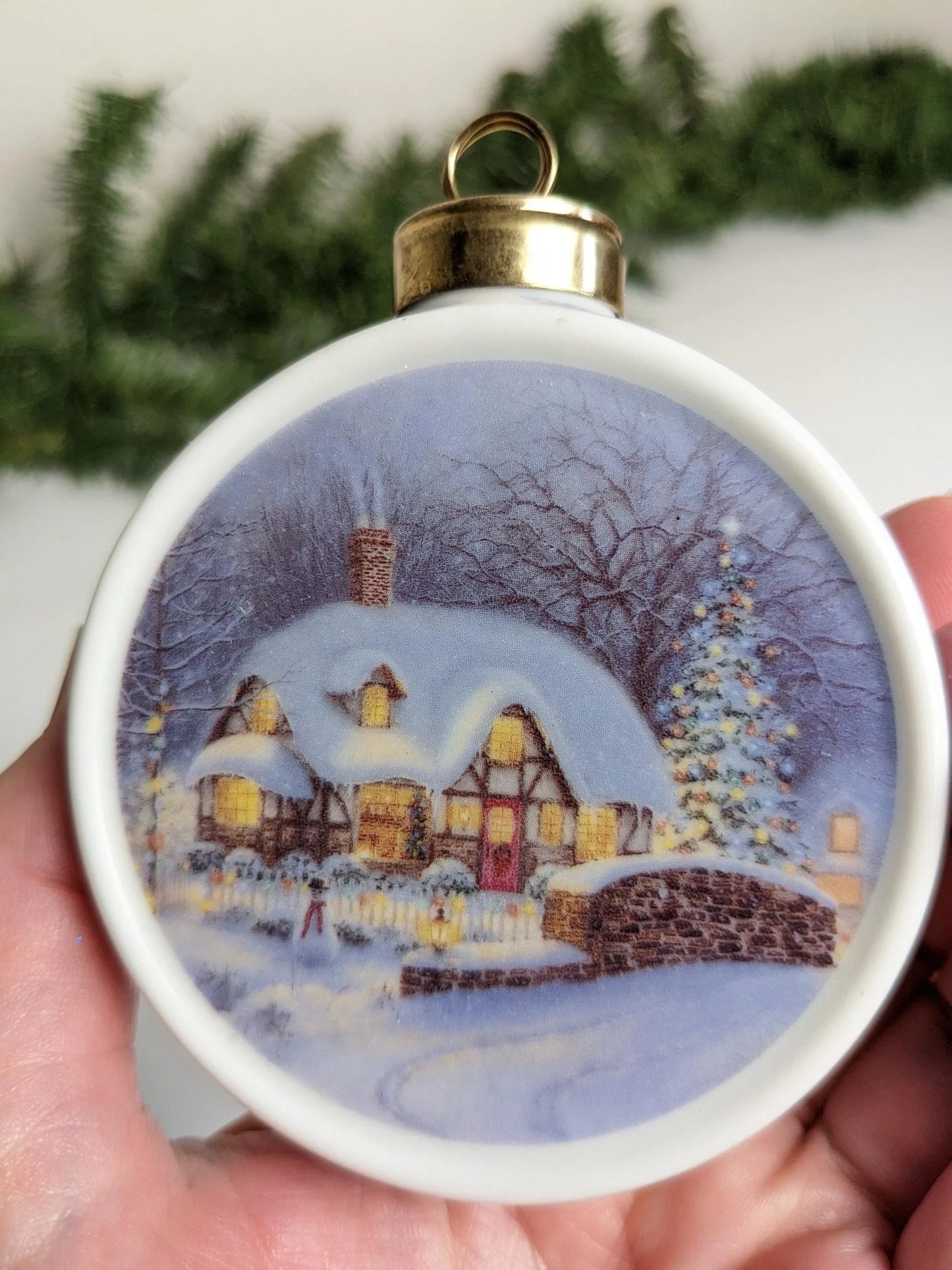 Joy in Trusting Christmas Ornament