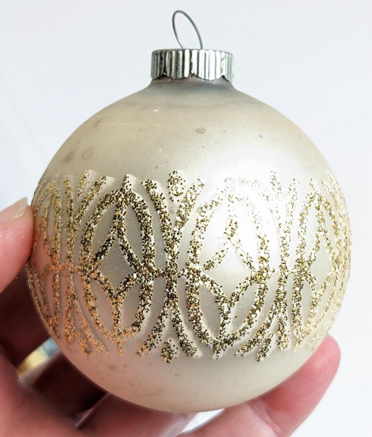 Vintage Shiny Brite Glass Ornament Set