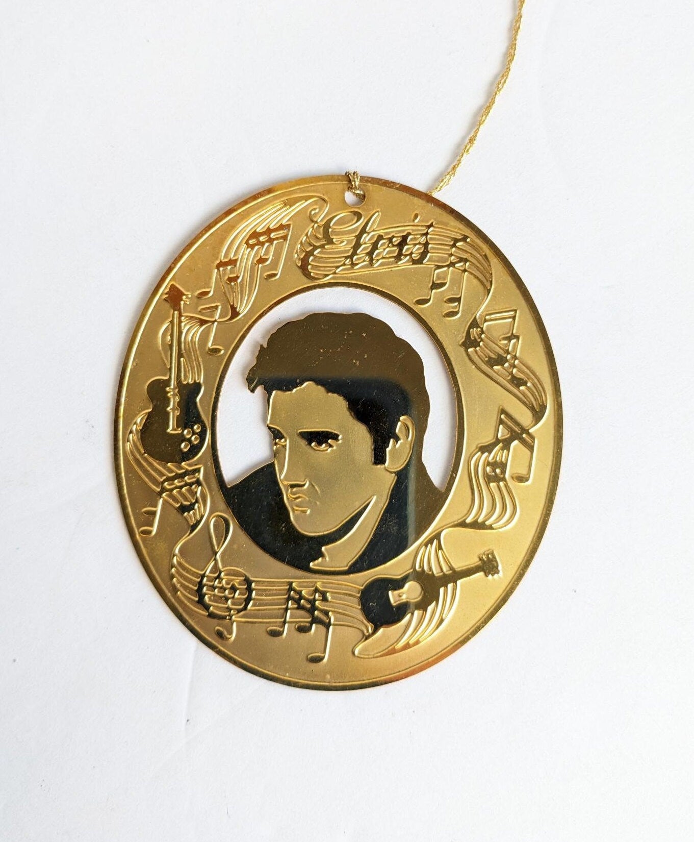 Vintage 1995 Elvis Christmas Ornament