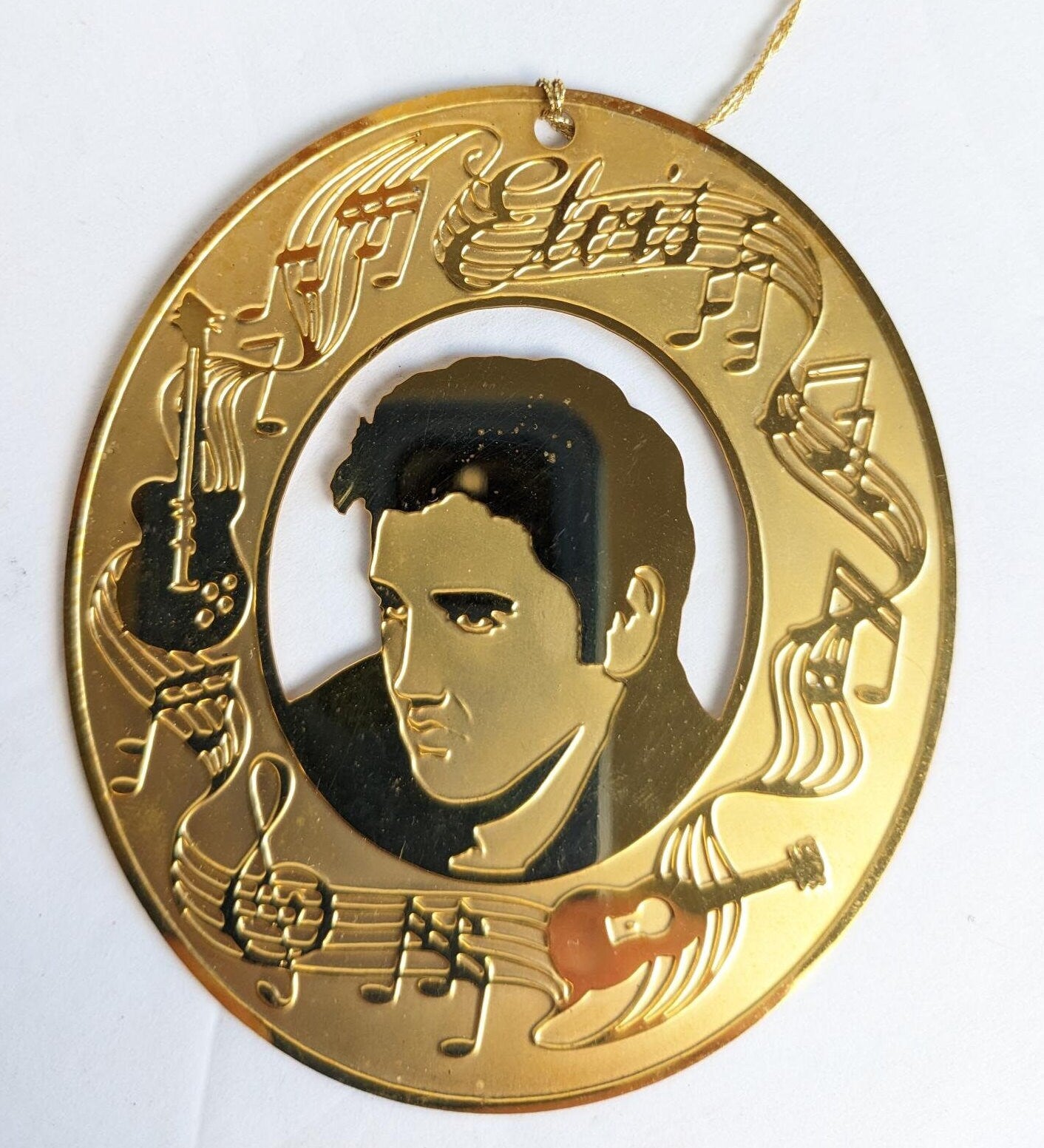 Vintage 1995 Elvis Christmas Ornament