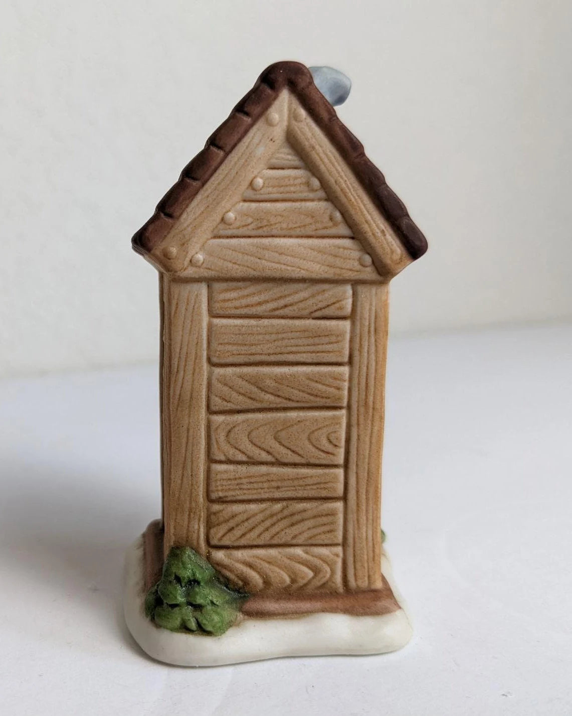 Vintage Colonial Village Christmas Accessories Outhouse