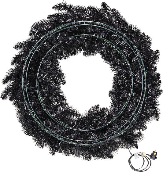 Star Galaxy Black Wreath - Light Magic Hallmark Keepsake