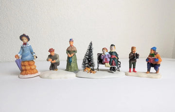 Victorian Village Christmas Village People Accessories