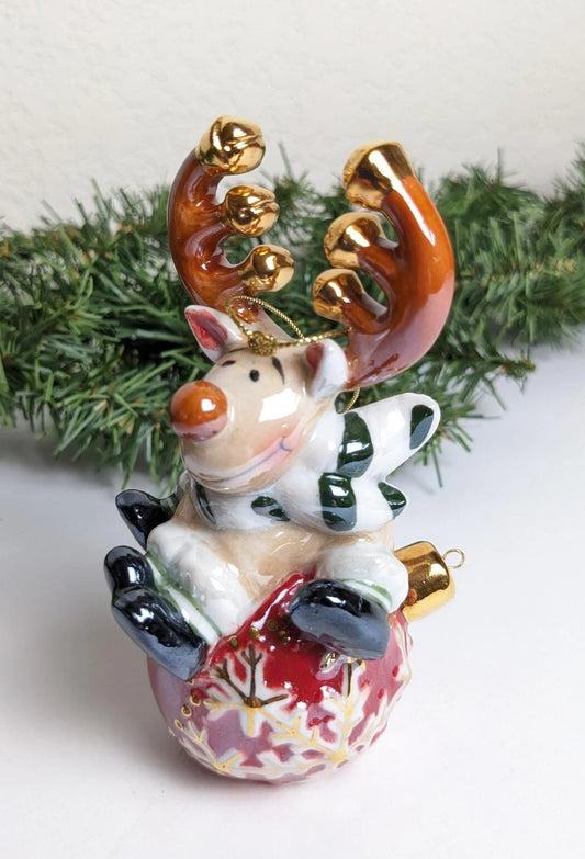 Reindeer Christmas Ornament