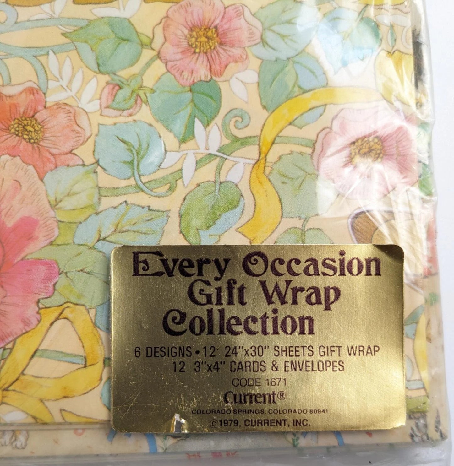 Vintage Current Wrapping Paper Every Occasion Wedding Birthday and more