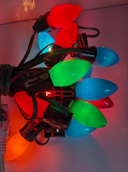 Vintage Christmas Light Strand