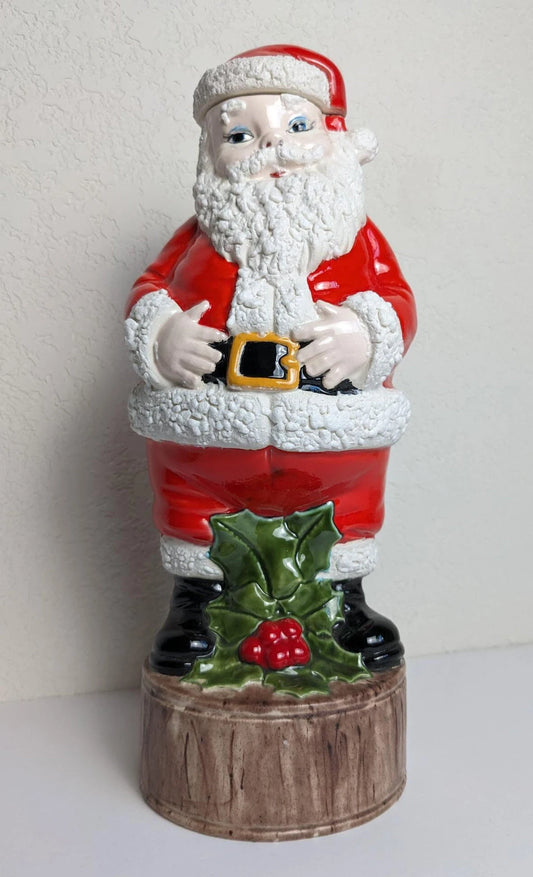 Vintage Santa Claus Decanter Bottle Stopper