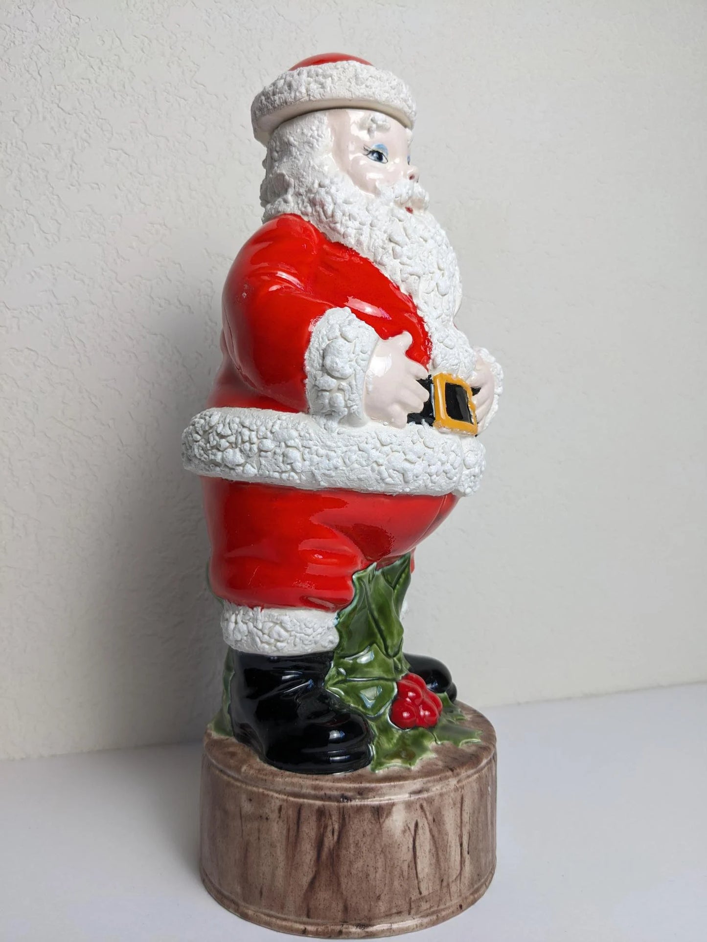 Vintage Santa Claus Decanter Bottle