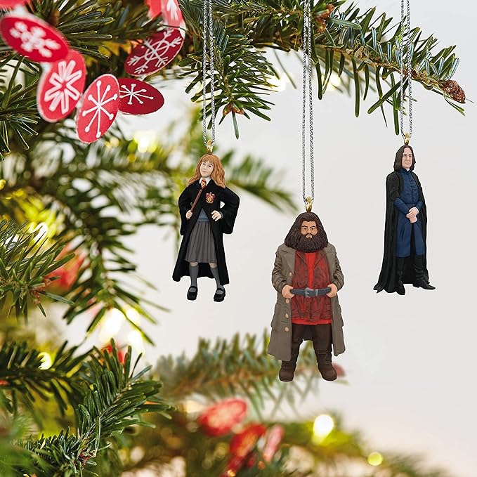 Hermione, Hagrid & Snape Harry Potter - Hallmark Keepsake Ornaments 2023