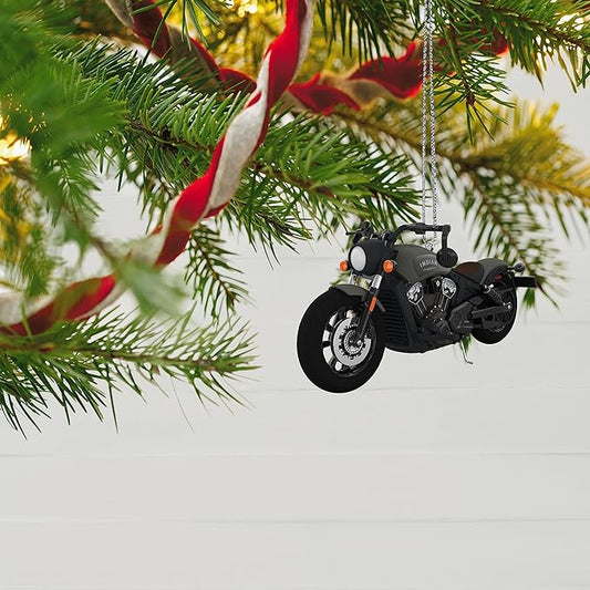Indian Motorcycle Scout Bobber - Hallmark Keepsake Ornament 2023