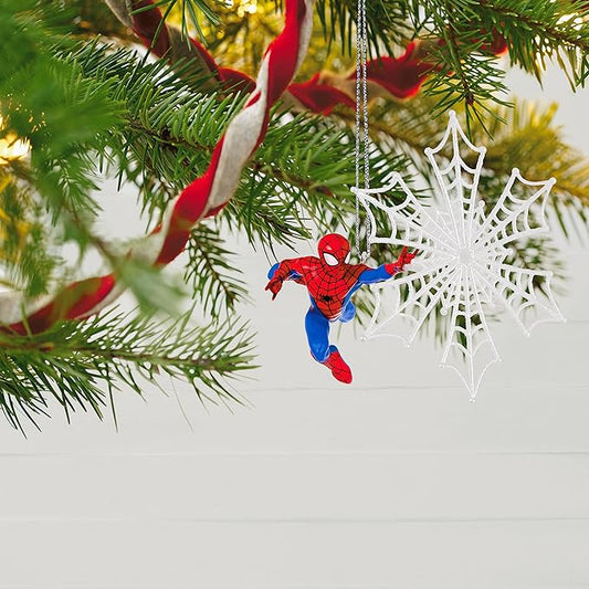 Spidey Spins a Snowflake Spider-Man - Hallmark Keepsake Ornament 2023