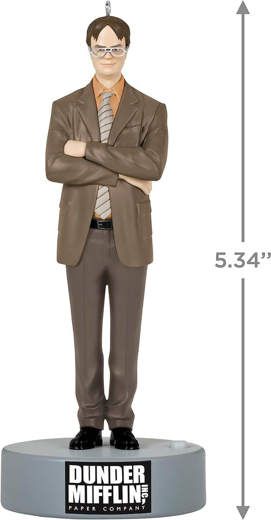 Dwight Schrute The Office - Magic Sound Hallmark Keepsake Ornament 2023