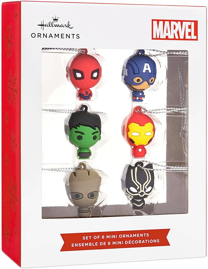 Marvel Super Heros Miniature Hallmark Keepsake Ornaments