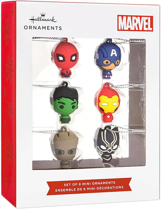 Marvel Super Heros Miniature Hallmark Keepsake Ornaments