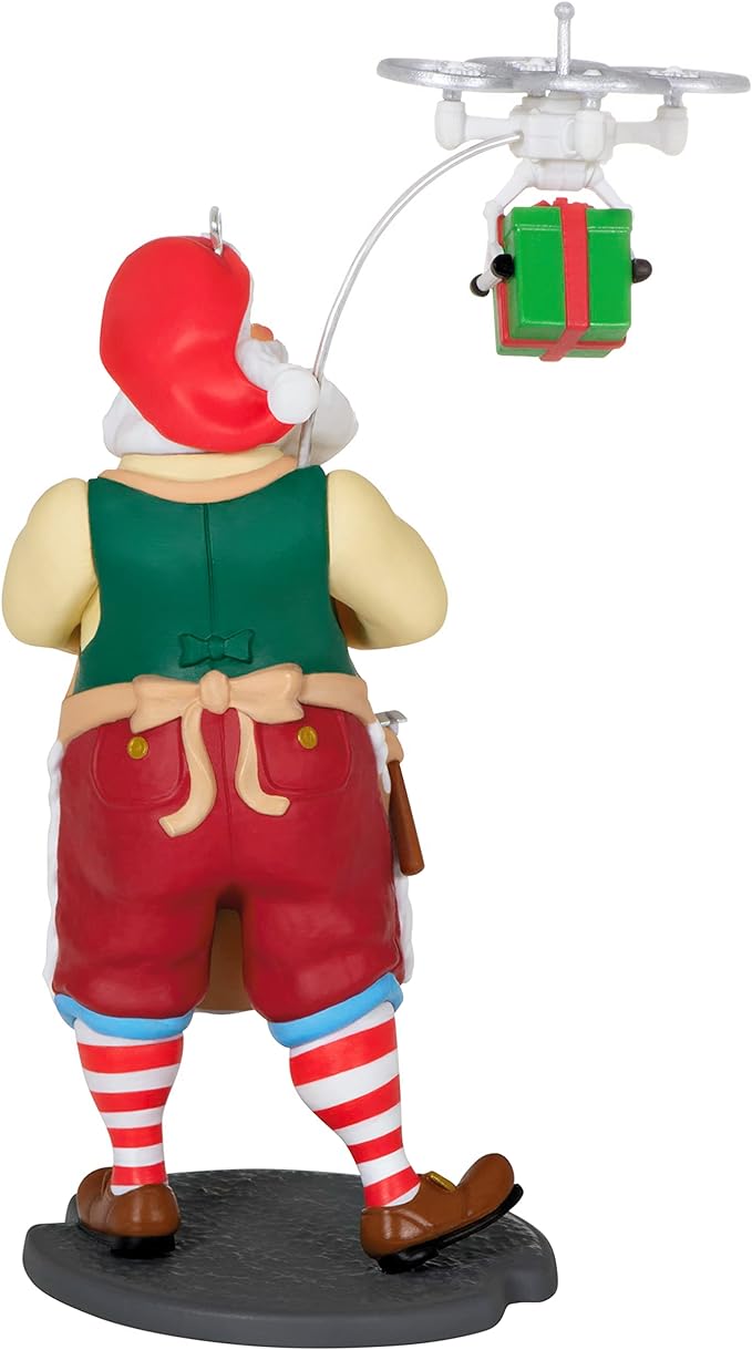 Toymaker Santa with Plane - Hallmark Keepsake Ornament 2023