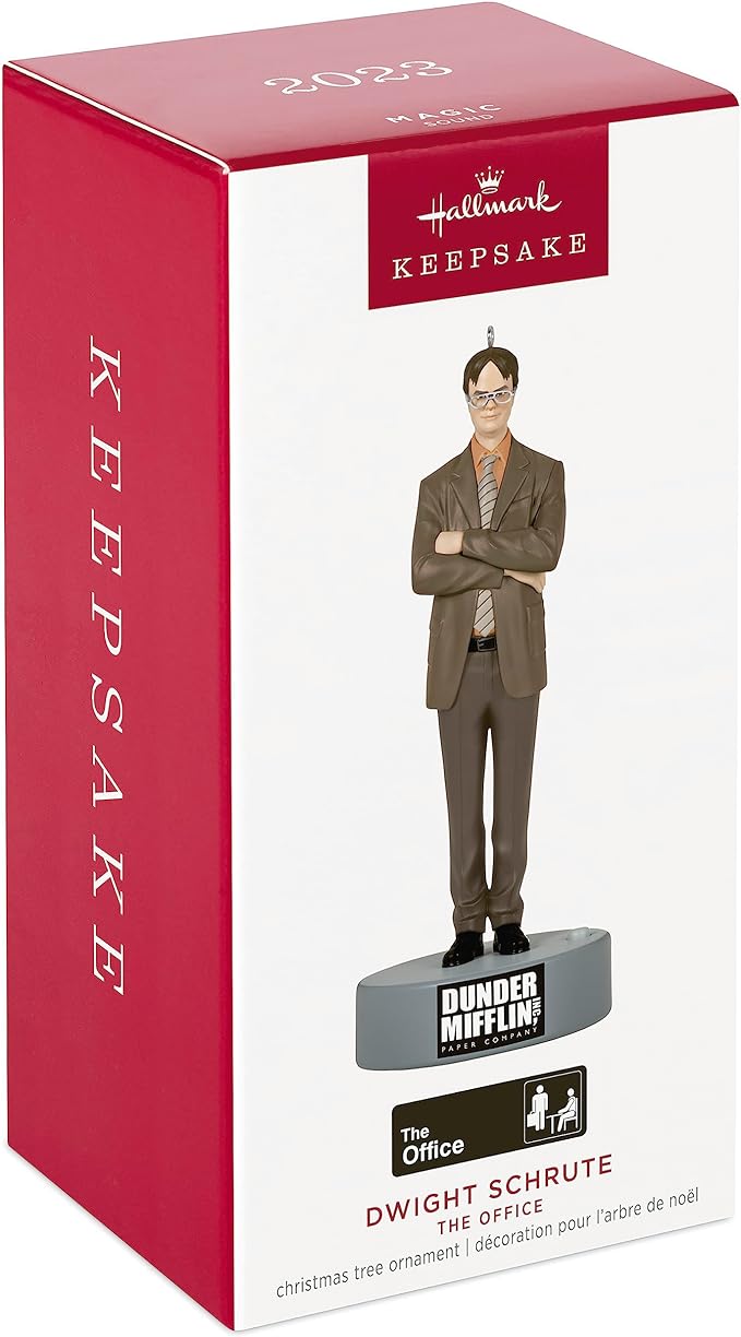 Dwight Schrute The Office - Magic Sound Hallmark Keepsake Ornament 2023