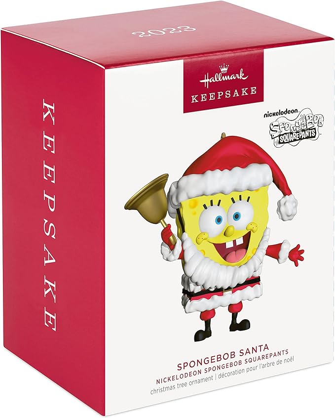 Spongebob Santa - Hallmark Keepsake Ornament 2023