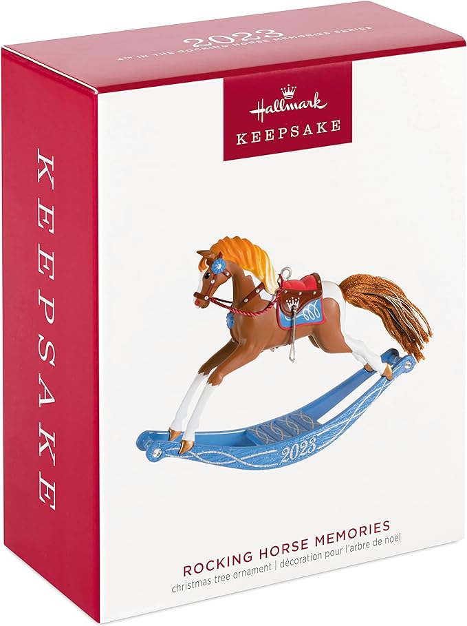 Hallmark Keepsake 2023 Rocking Horse Ornament