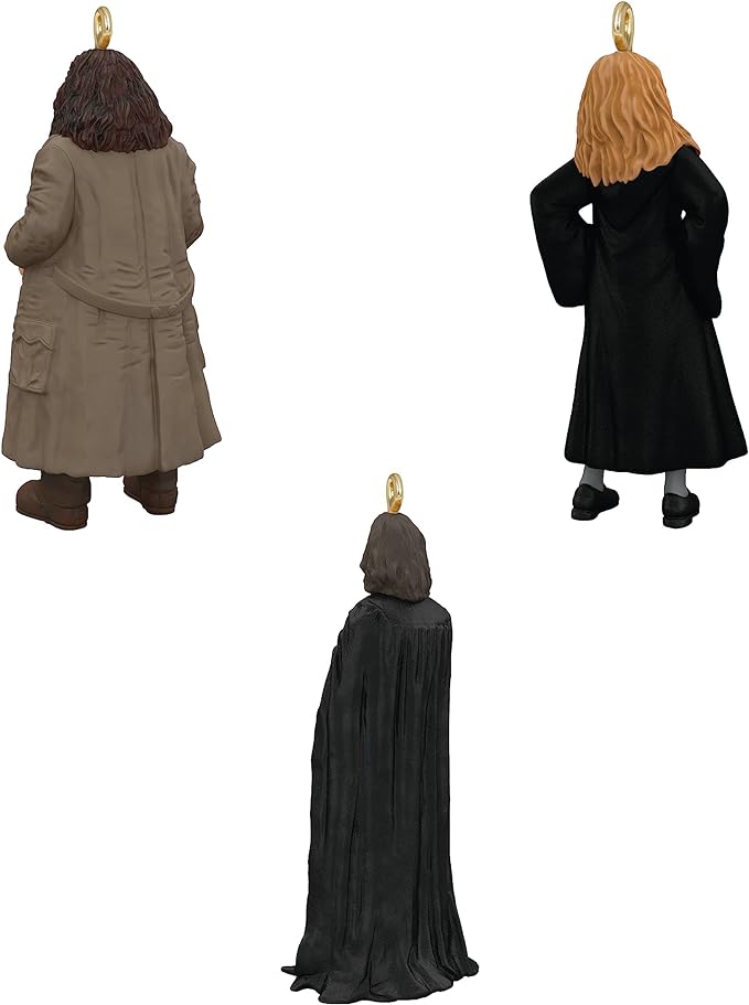 Hermione, Hagrid & Snape Harry Potter - Hallmark Keepsake Ornaments 2023