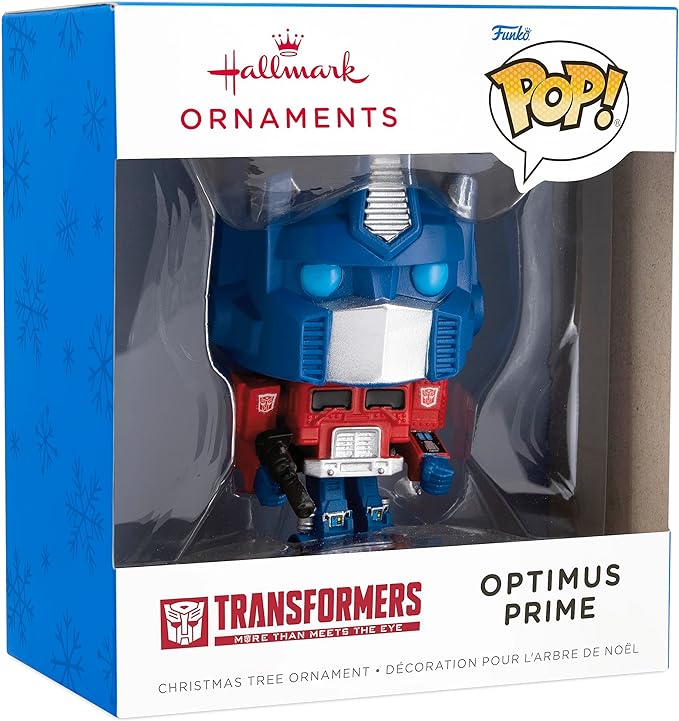 Optimus Prime Transformers Funko Pop - Hallmark Keepsake Ornament