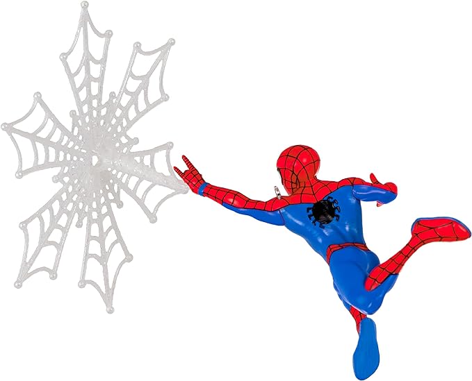 Spidey Spins a Snowflake Spider-Man - Hallmark Keepsake Ornament 2023