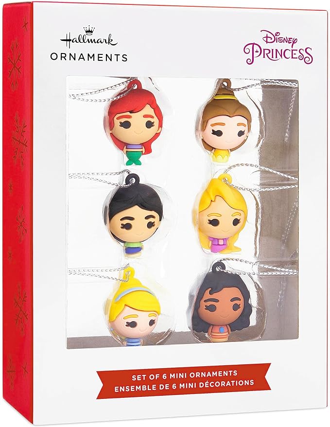 Disney Princess Miniature Hallmark Keepsake Ornaments