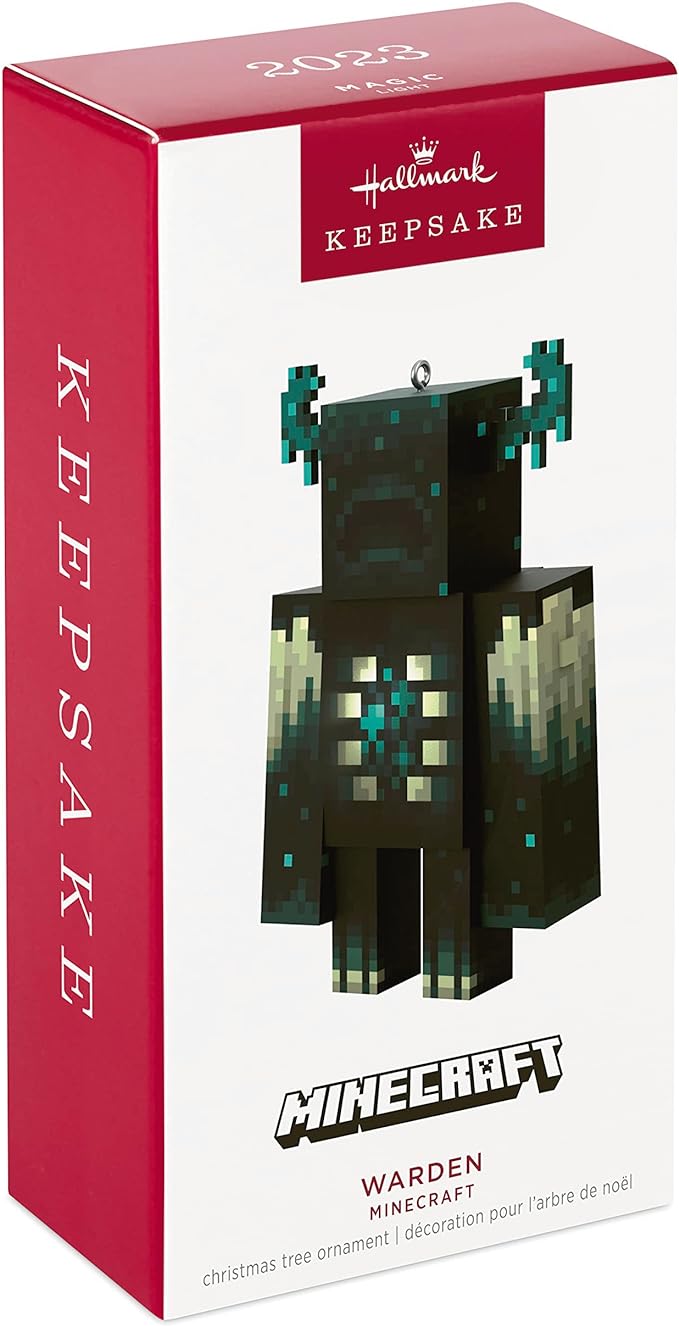 Minecraft Warden - Magic Light Hallmark Keepsake Ornament 2023