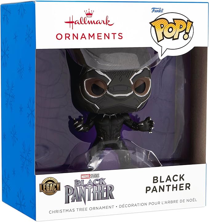 Black Panther Marvel Funko Pop - Hallmark Keepsake Ornament