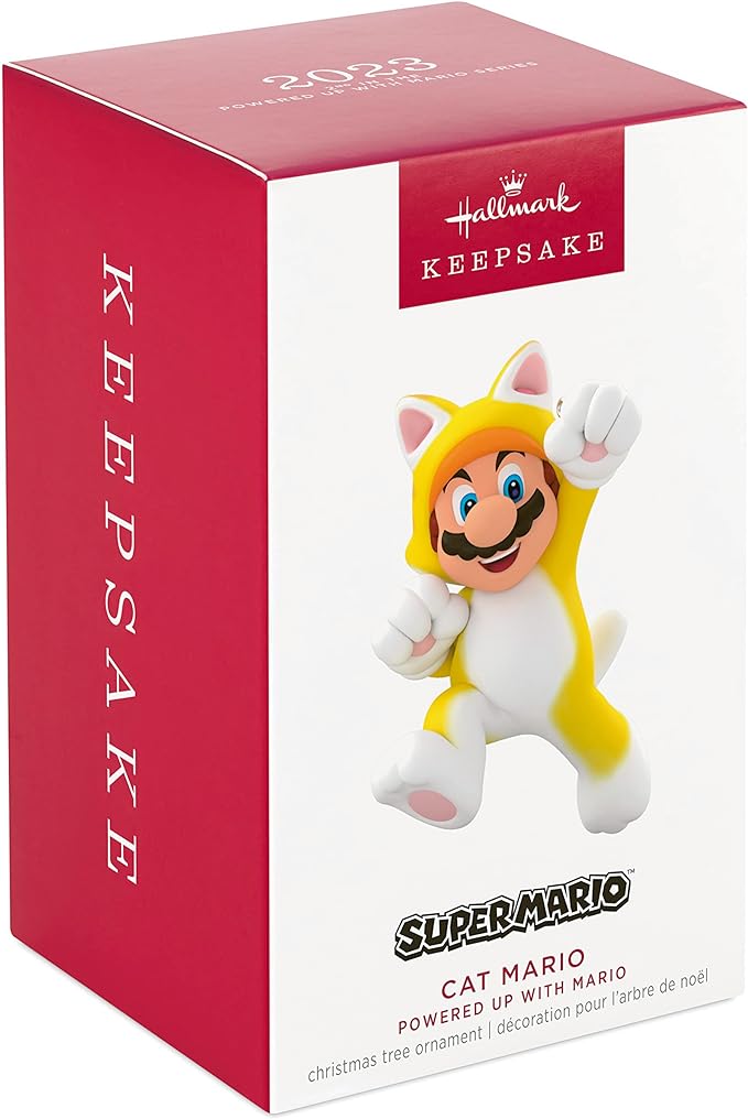 Cat Mario Super Mario - Hallmark Keepsake Ornament 2023