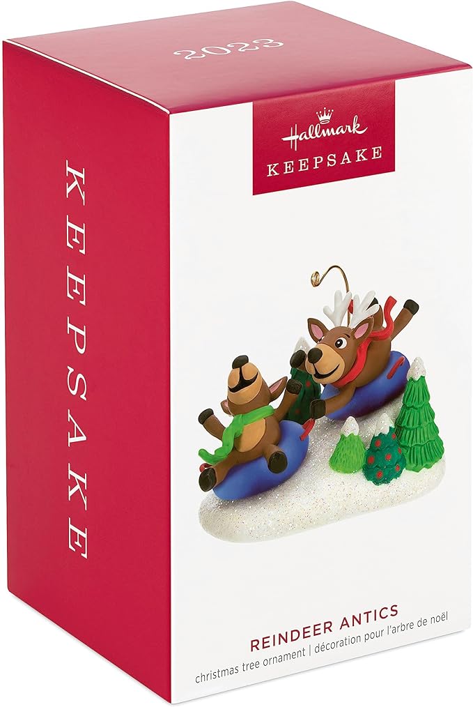 Reindeer Antics - Hallmark Keepsake Ornament 2023