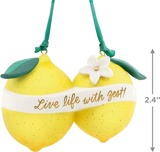 Live Life with Zest - Hallmark Keepsake Ornament 2023