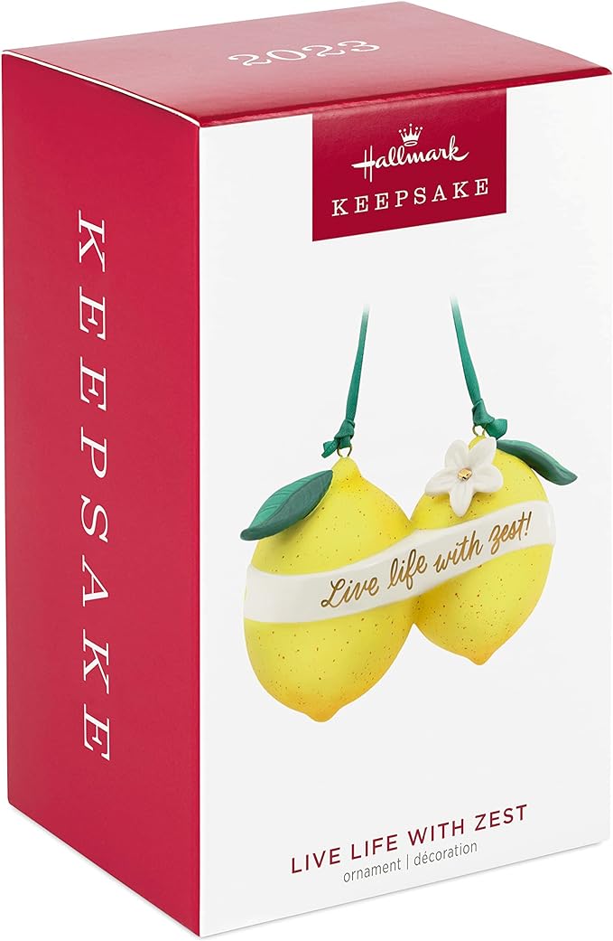 Live Life with Zest - Hallmark Keepsake Ornament 2023
