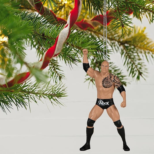 The Rock WWE - Hallmark Keepsake Ornament 2023