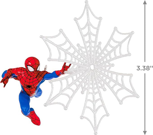 Spidey Spins a Snowflake Spider-Man - Hallmark Keepsake Ornament 2023