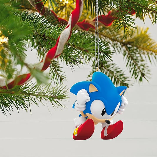 Sonic's Spin Attack Sonic the Hedgehog - Hallmark Keepsake Ornament 2023