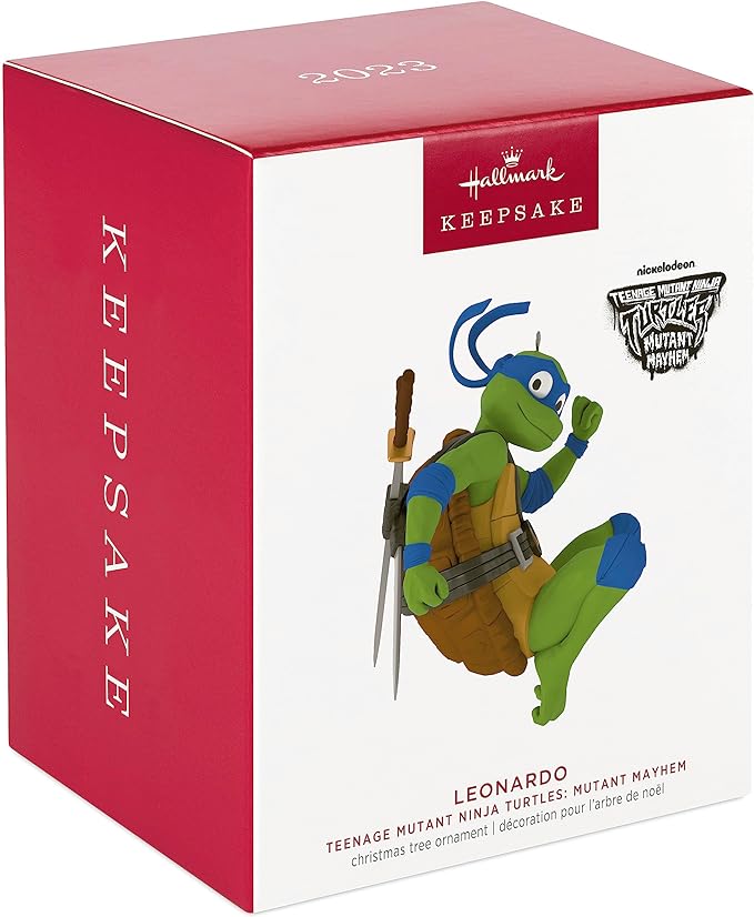 Leonardo Teenage Mutant Ninja Turtles - Hallmark Keepsake Ornament 2023