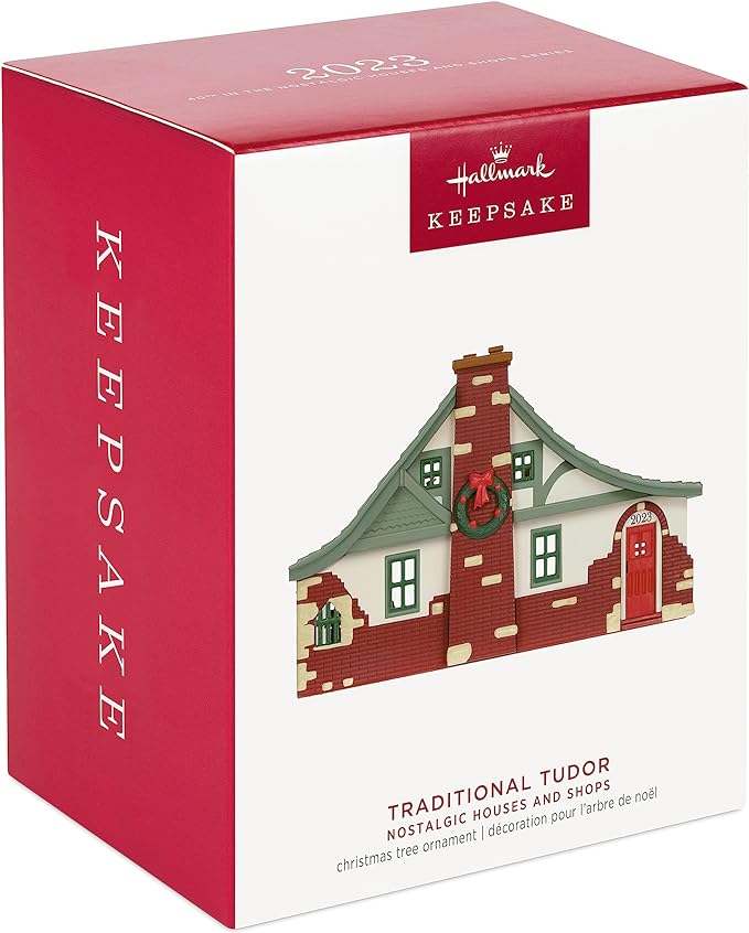 Traditional Tudor - Nostalgic Houses and Shops Hallmark Keepsake Ornament 2023