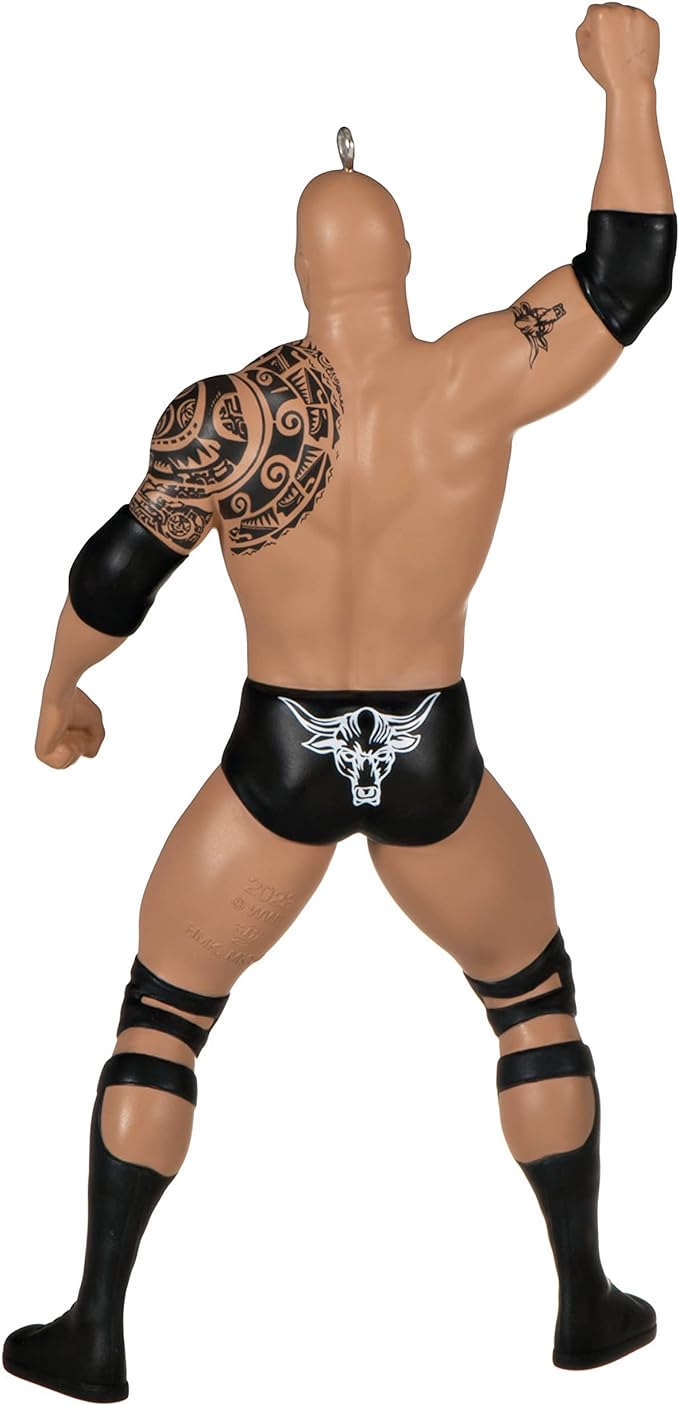 The Rock WWE - Hallmark Keepsake Ornament 2023