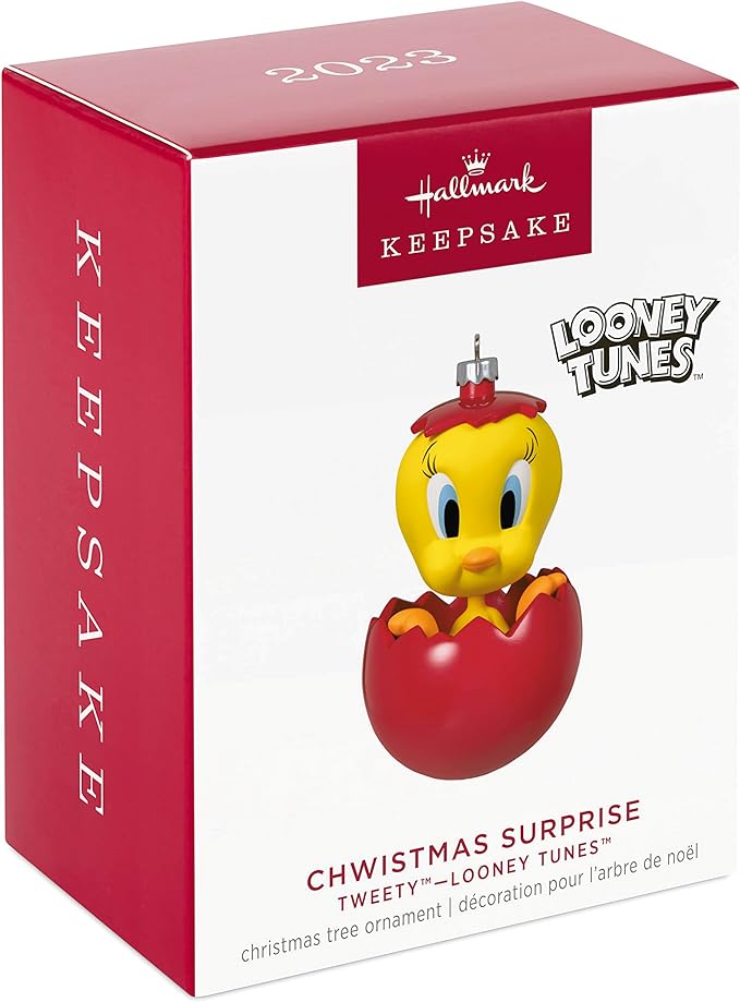 Chwistmas Surprise Tweet Bird Looney Tunes Hallmark Keepsake Ornament 2023