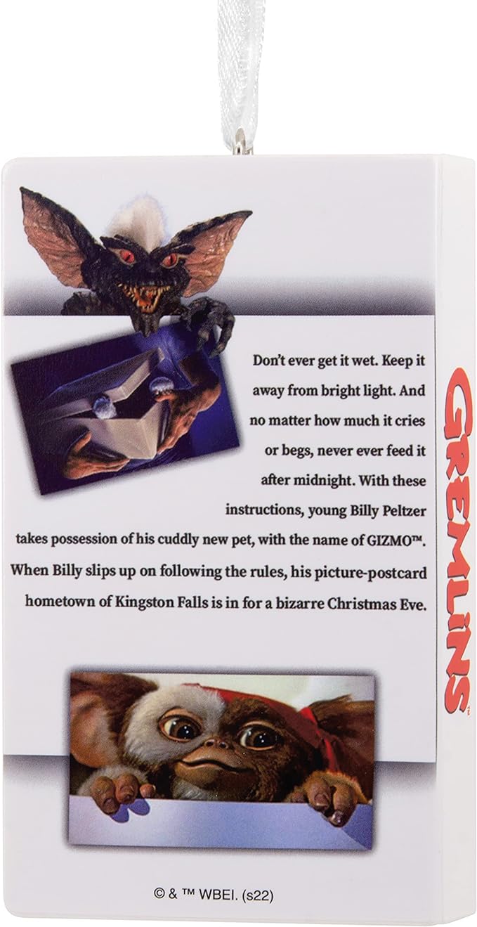 Gremlins VHS Case - Hallmark Keepsake Ornament