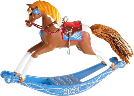 Hallmark Keepsake 2023 Rocking Horse Ornament