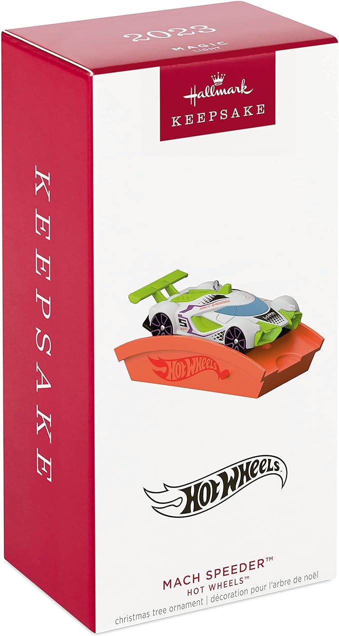 Mach Speeder Hot Wheels - Hallmark Keepsake Ornament 2023