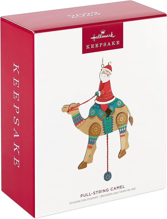 Pull-String Camel - Hallmark Keepsake Ornament 2023