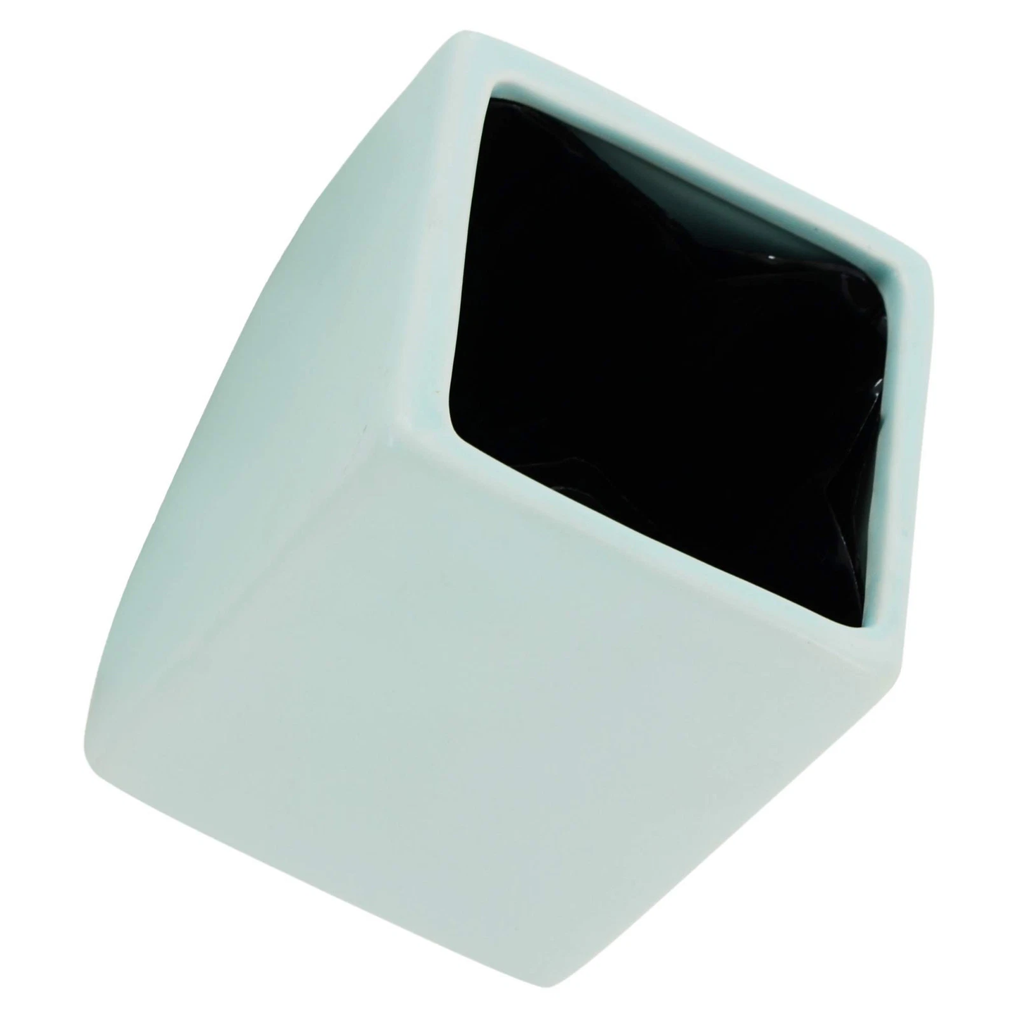 Cube Wall Planter - Mint Green - New In Box - Arcadia Garden Products 4" tall cube