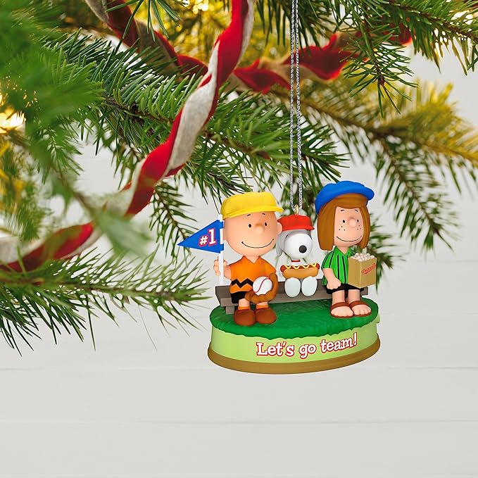 Peanuts Batter Up! - Hallmark Keepsake Ornament 2023