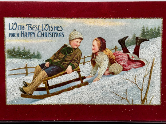 Best Wishes Old World Christmas Cards