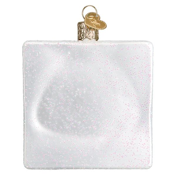 Crosswood Puzzle Blown Glass Tree Ornament by Old World Christmas