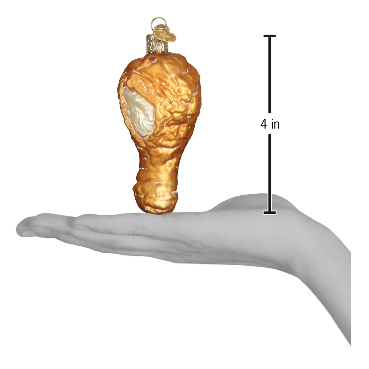 Fried Chicken Old World Christmas Ornament