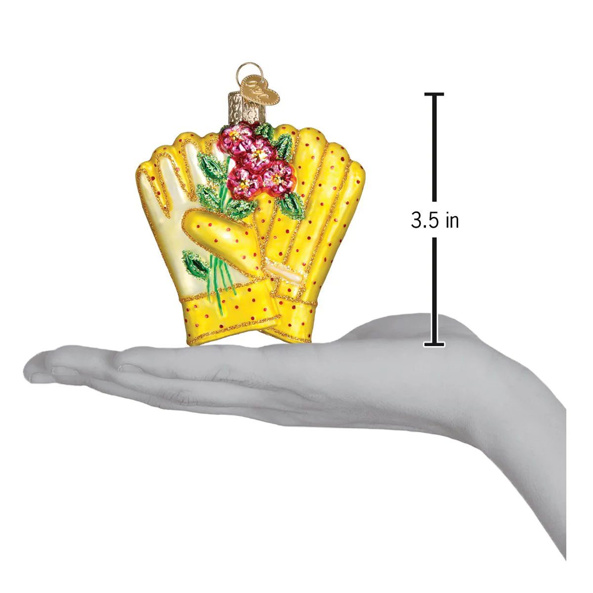Gardening Gloves Blown Glass Tree Ornaments by Old World Christmas