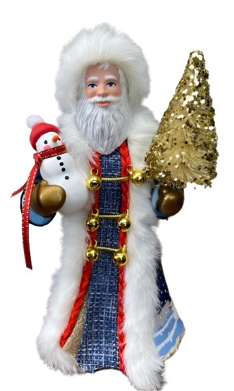 Father Christmas 2024 - Hallmark Keepsake Hanging or Standing Christmas Tree Ornament